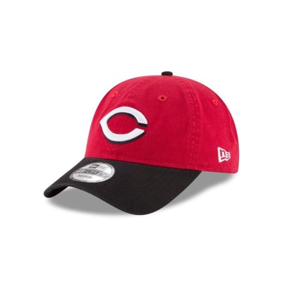 Cincinnati Reds Gorra | New Era MLB Core Fit Road 49forty Fitted Cap Mexico - Rojos